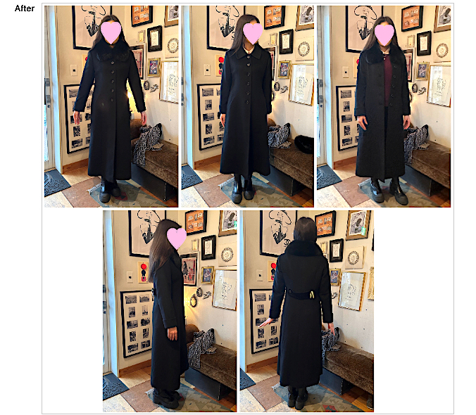 カシミヤコート,レディースコート,お直し,ブランドコート,レディース,レディースコートお直し,アウターお直し,コート お直し 表参道,コート リサイズ,冬物 お直し,アウターお直し