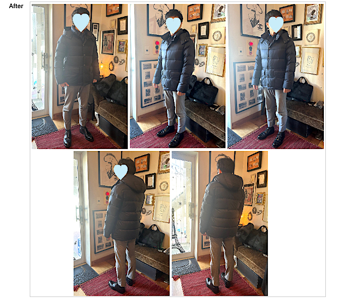 Moncler（モンクレール）ダウン,モンクレールダウンお直し,メンズお直し,ダウン,ハイブランドダウン,ハイブランド　お直し,表参道　お直し,リサイズ,デザイナーズブランドアイテム　お直し,アウターお直し,冬物お直し　表参道